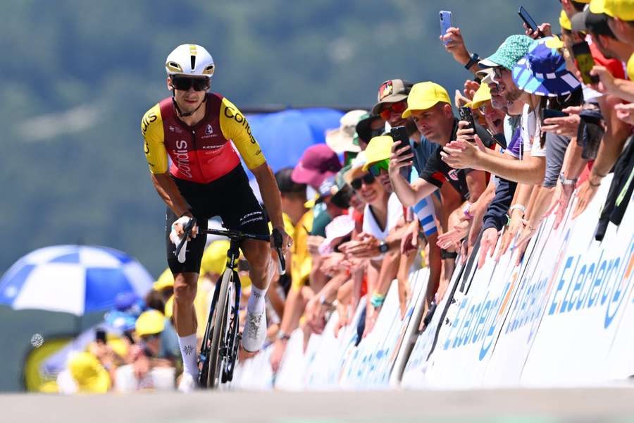 Bryan Coquard bei der 13. Etappe.