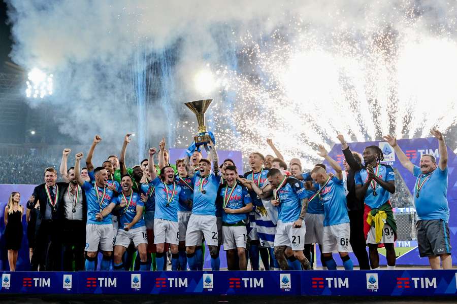 Nach einer sensationellen Saison feierte die SSC Neapel den dritten Scudetto der Vereinsgeschichte.