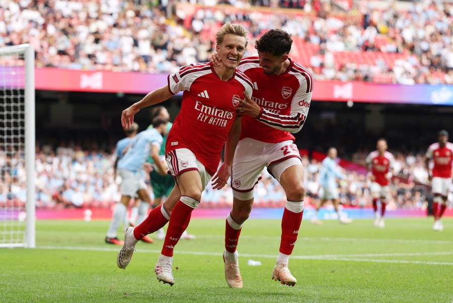 Ødegaard ustalił wynik na 3:0. Ødegaard ustalił wynik na 3:0.