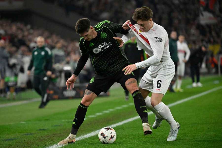 Čvančara (vlevo) byl na hřišti u výhry Celtiku nad Stuttgartem. Čvančara (vlevo) byl na hřišti u výhry Celtiku nad Stuttgartem.