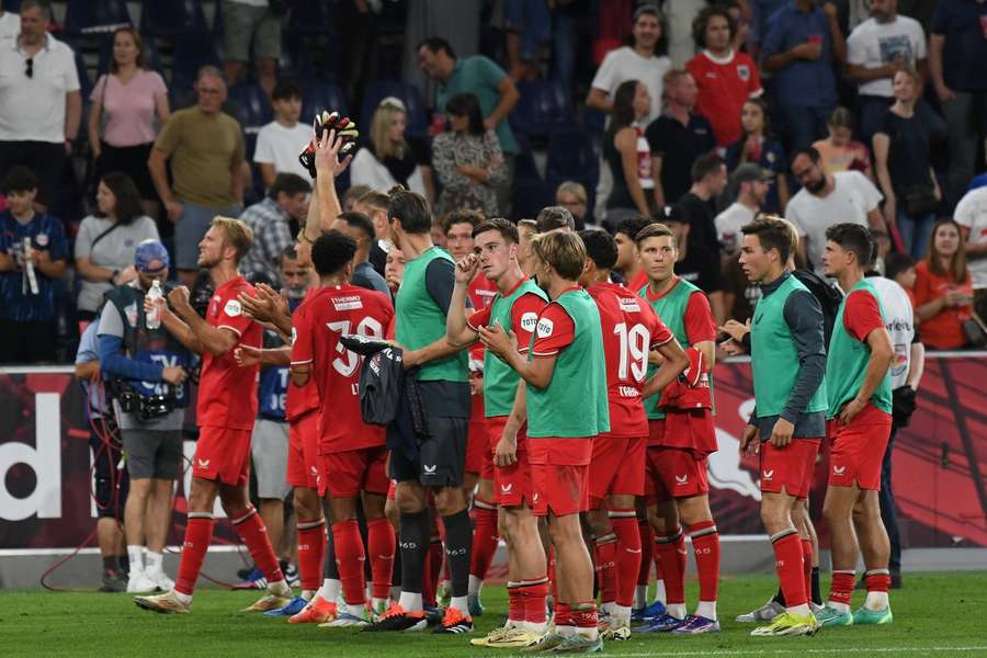 Vlap maakte de belangrijke 2-1 tegen RB Salzburg in blessuretijd