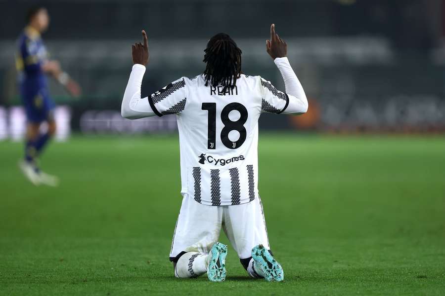 Moise Kean a marcat golul victoriei pentru Juventus în minutul 60
