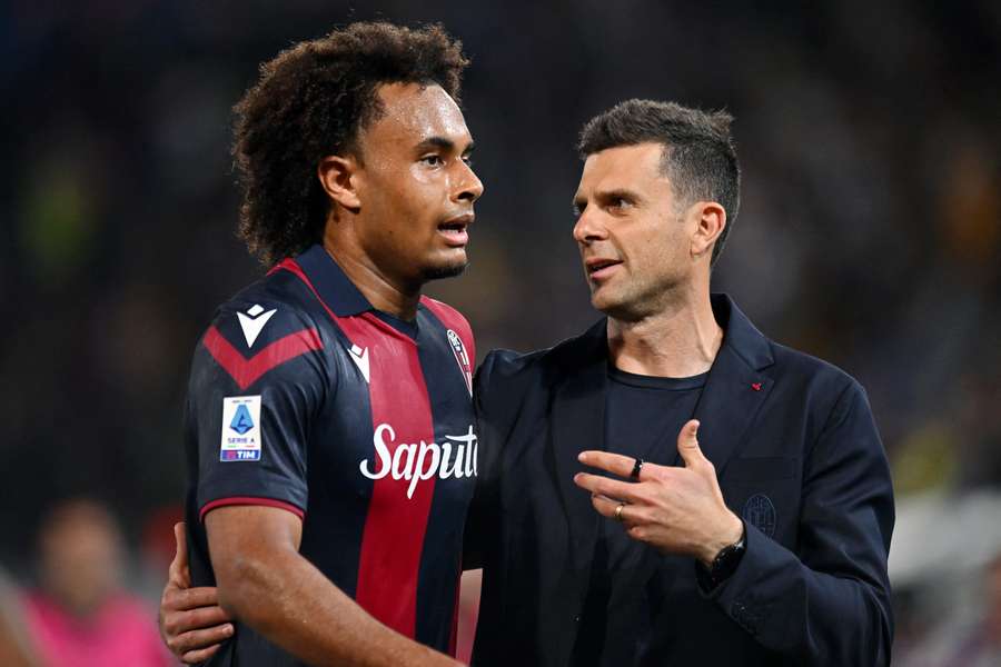 Zirkzee brilhou sob o comando de Thiago Motta no Bologna