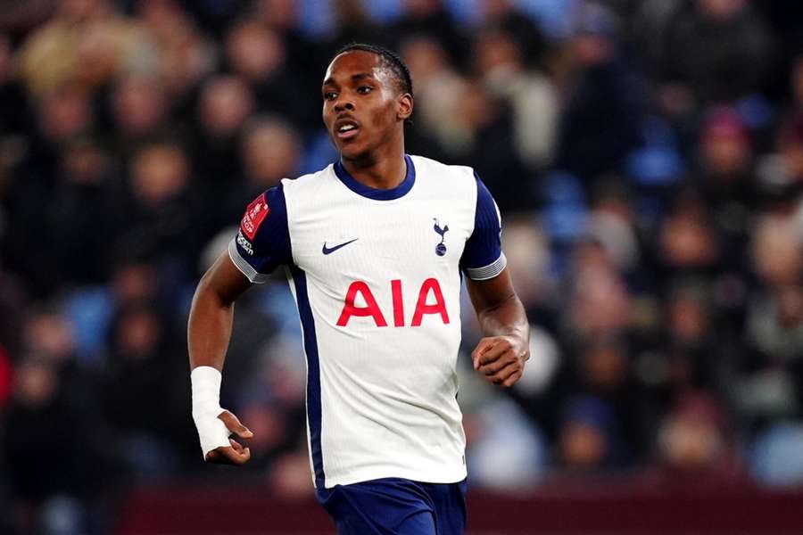 Mathys Tel scored in Tottenham's FA Cup fourth-round defeat to Aston Villa