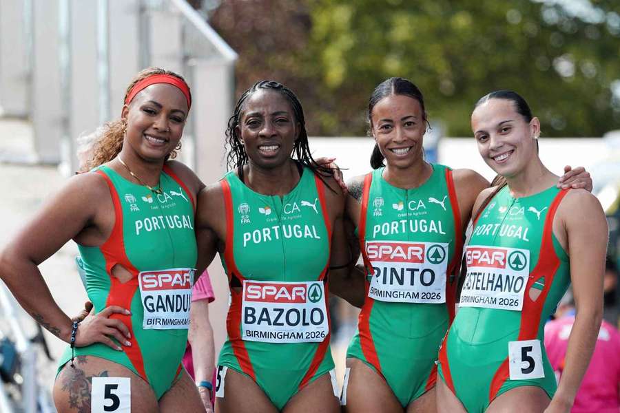 A equipa portuguesa A equipa portuguesa