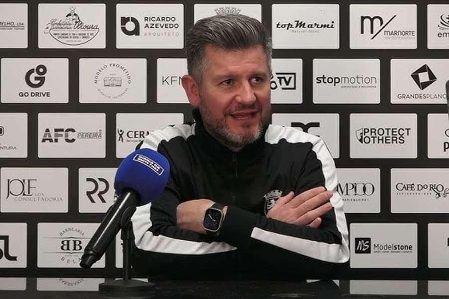 Emanuel Simões, treinador do Tirsense