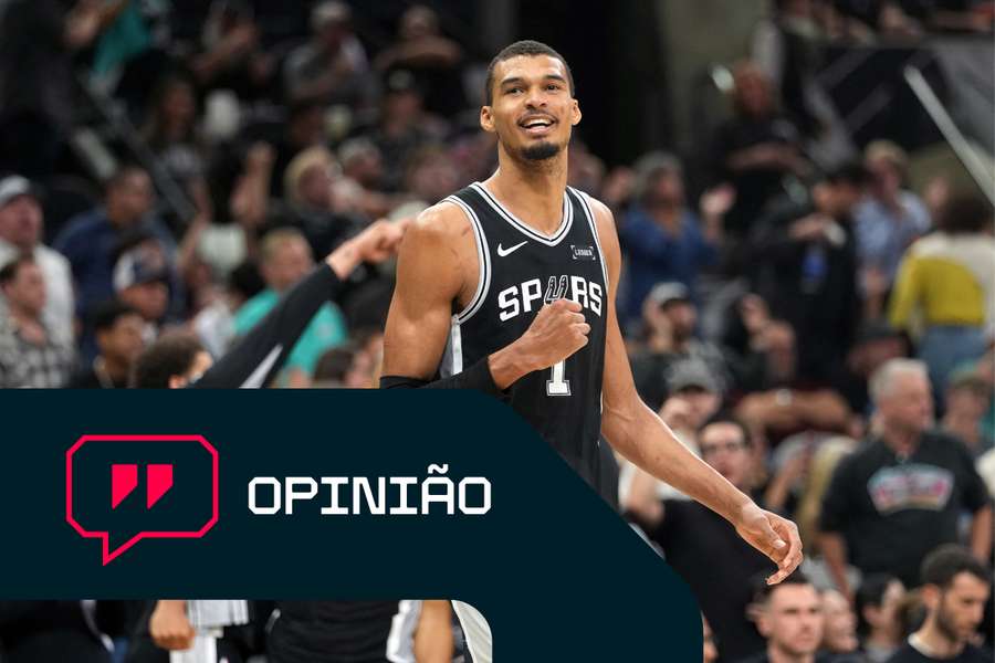 Victor Wembanyama em destaque nos San Antonio Spurs