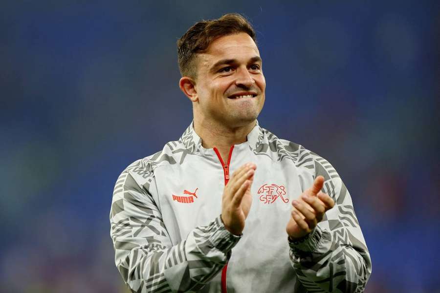 Shaqiri scored in the thriller against Serbia that helped the Swiss to progress to the Round of 16