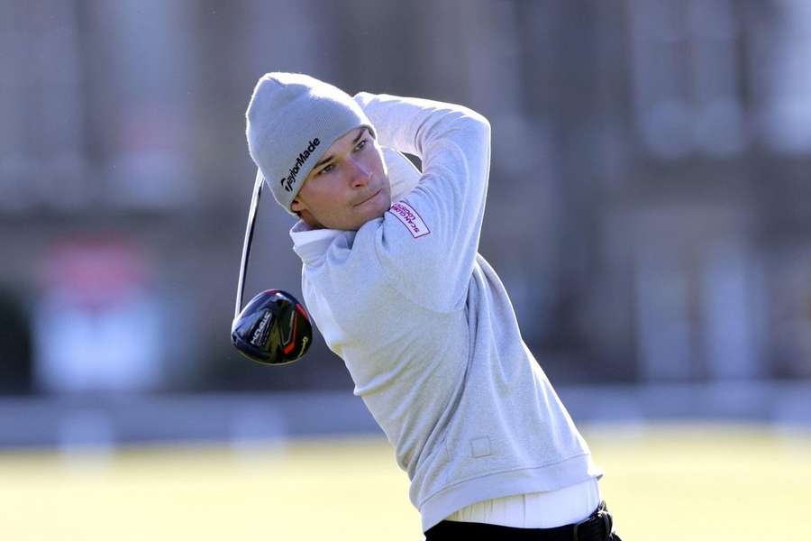 Det unge stortalent Rasmus Højgaard har fået en glimrende start på Nedbank Golf Challenge