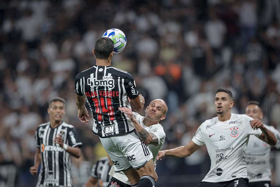 Kardec entrou bem e deu passe para o gol de empate do Galo