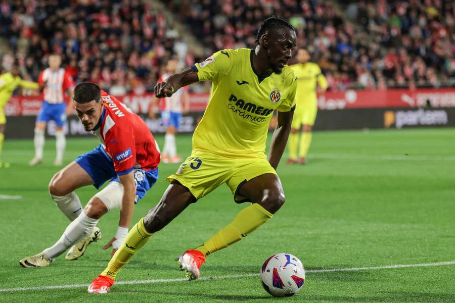 Bertrand Traoré com a camisola do Villarreal