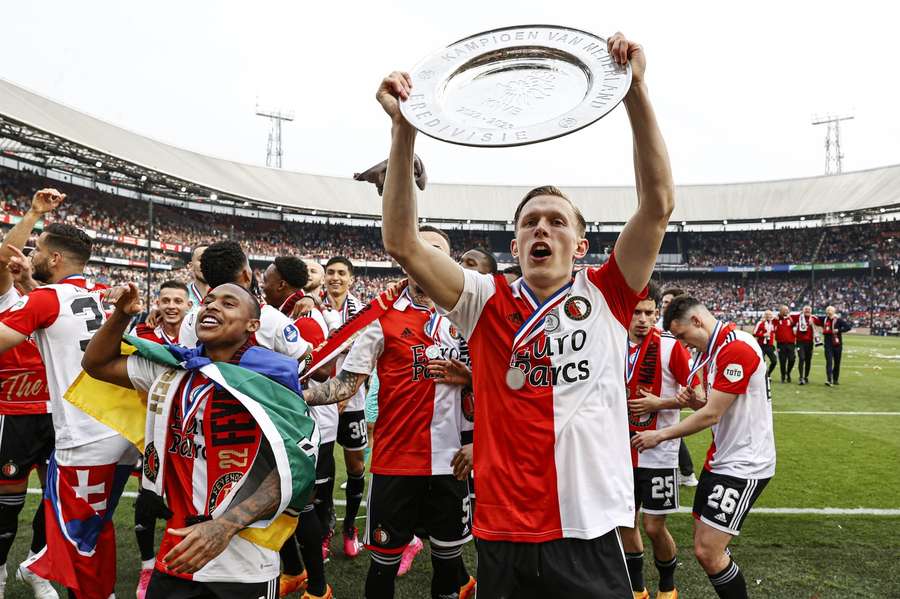 Marcus Pederson won in 2023 de landstitel met Feyenoord