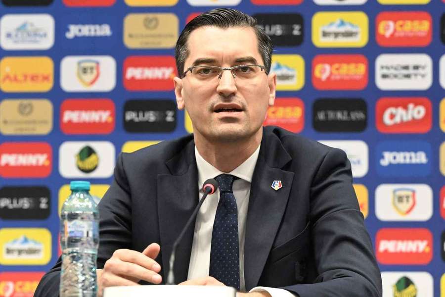 Răzvan Burleanu, președintele FRF Răzvan Burleanu, președintele FRF