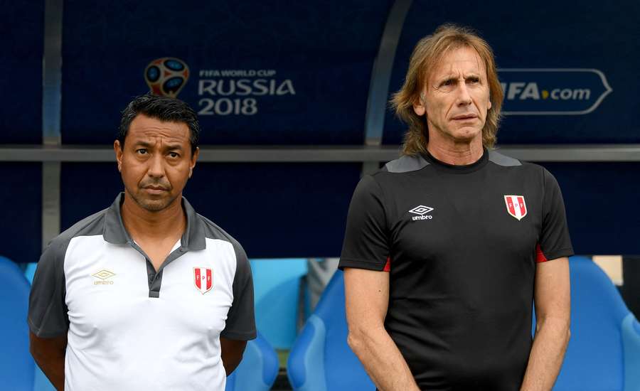 Nolberto Solano fue asistente técnico para la selección de Perú en el Mundial de 2018