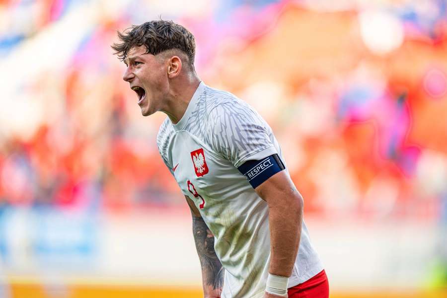 Kacper Śmiglewski w drużynie reprezentacji Polski U20. Kacper Śmiglewski w drużynie reprezentacji Polski U20.