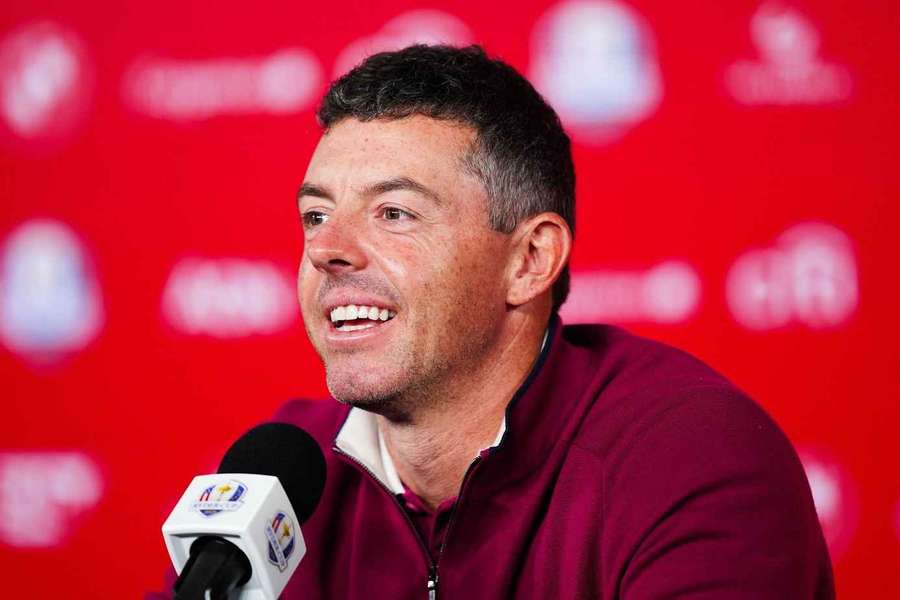 McIlroy speaks to the media ahead of the Ryder Cup