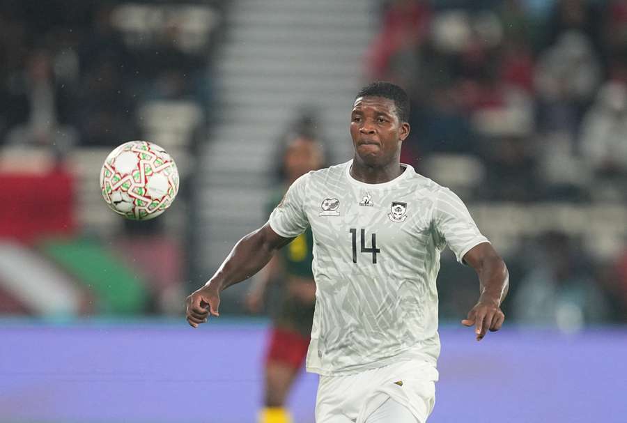 Mbekezeli Mbokazi is a rock at the back for South Africa Mbekezeli Mbokazi is a rock at the back for South Africa