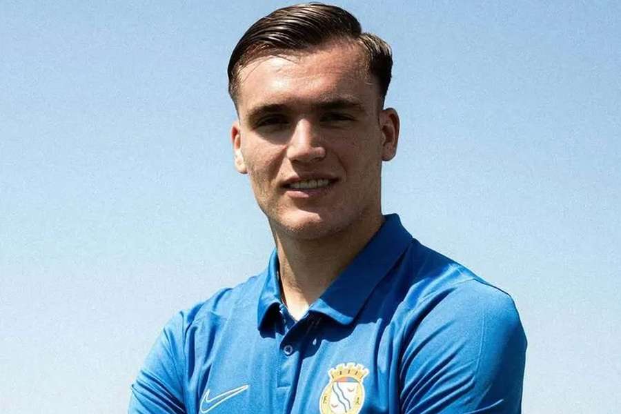 Marezi, en su presentación con en el Alverca