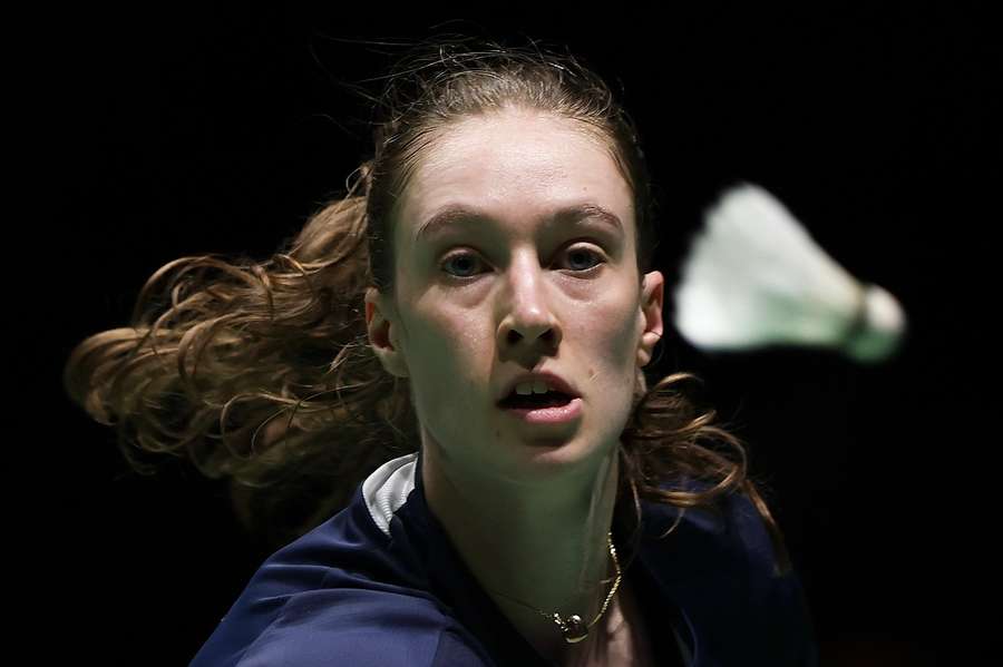 Line Christophersen handed badminton lesson in quarter-final by sharp Chinese World No.3 Line Christophersen handed badminton lesson in quarter-final by sharp Chinese World No.3