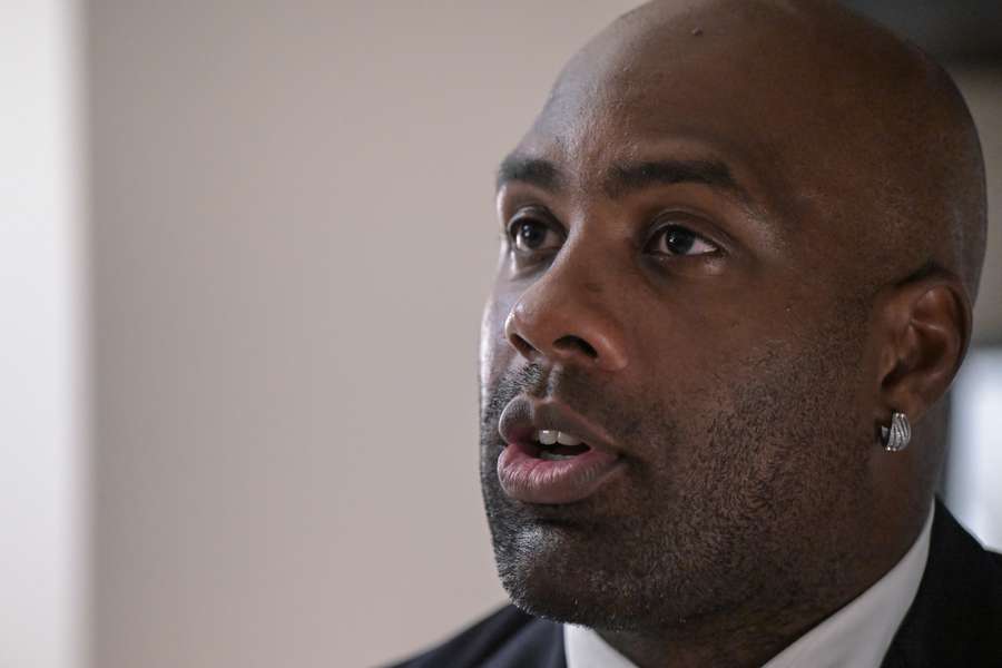 Teddy Riner à Osaka en septembre 2025.