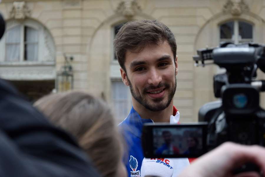Guillaume Cizeron après les JO de 2022.