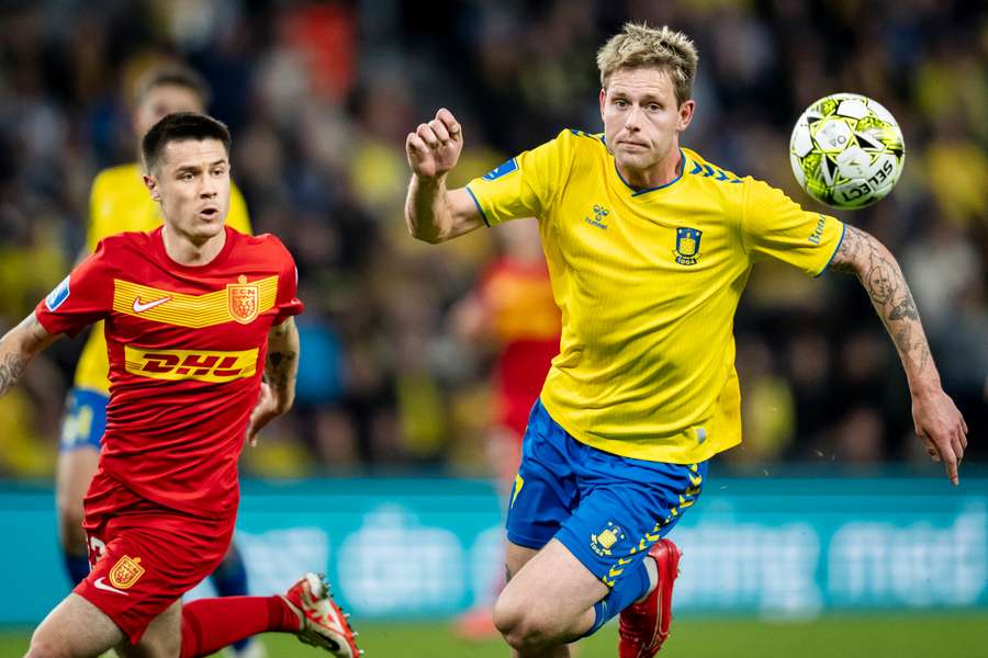 Nicolai Vallys tror på Brøndbys chance.