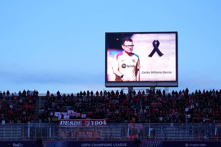 Médico Carles Miñarro Garcia morreu inesperadamente antes do jogo contra Osasuna