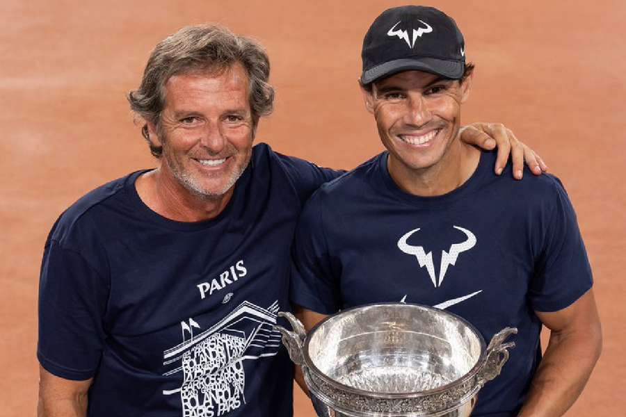 Rafa Nadal anuncia la salida de su cuerpo técnico de Francis Roig