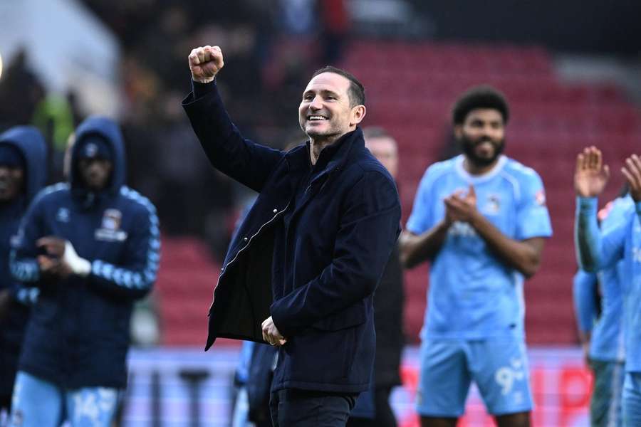 Frank Lampard's Coventry have been promoted to the Premier League