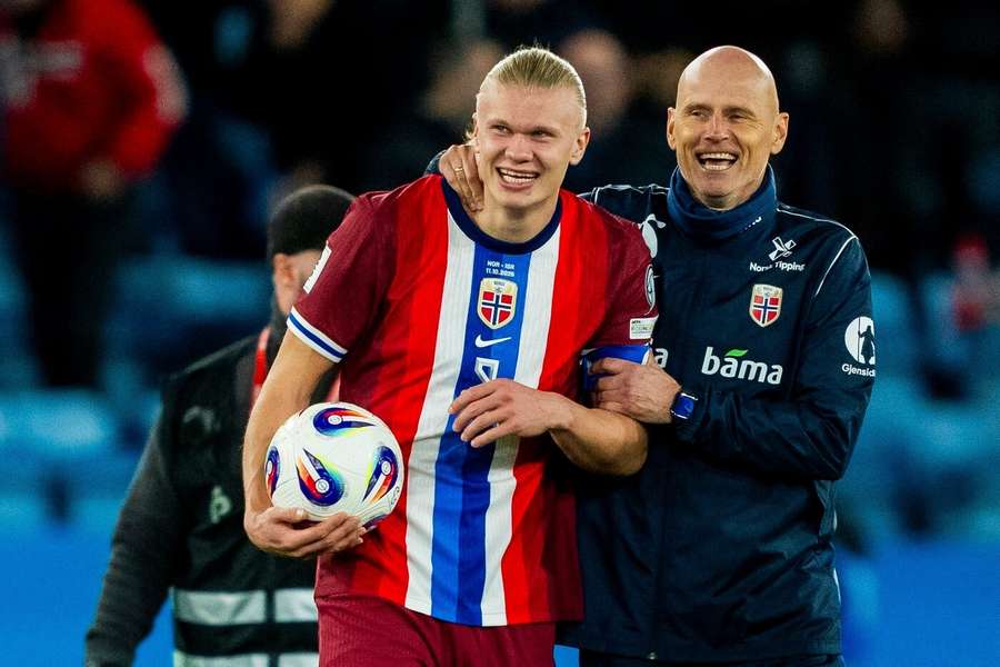 Haaland nastřílel za Norsko další hattrick, přestože dvakrát zaváhal z penaltového puntíku.