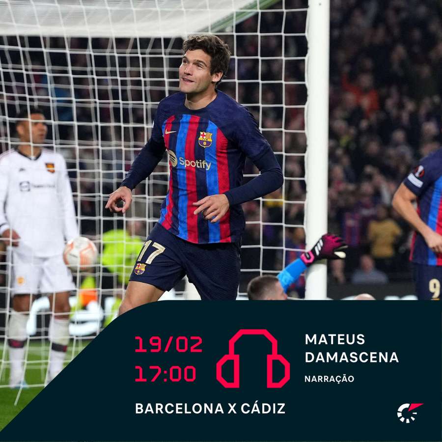 Barcelona x Cádiz tem narração ao vivo no Flashscore Brasil