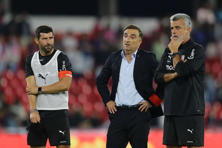 Carlos Carvalhal, treinador do SC Braga