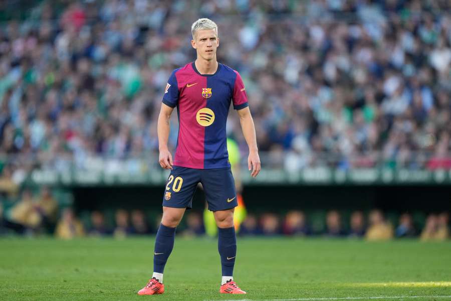 Dani Olmo, a principal preocupação dos adeptos do Barcelona
