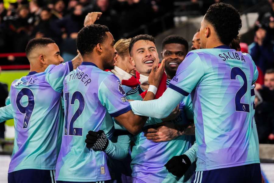 Arsenal je na druhom mieste Premier League. 
