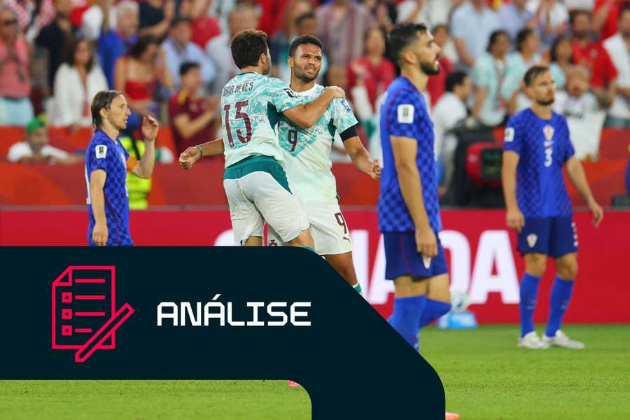Gonçalo Ramos fez o golo da vitória de Portugal contra a Croácia Gonçalo Ramos fez o golo da vitória de Portugal contra a Croácia