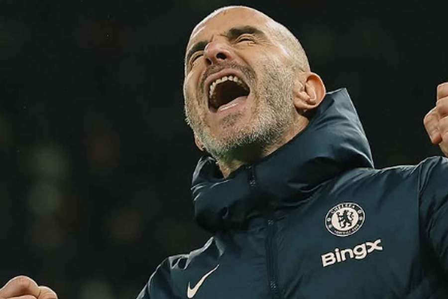 Trenér londýnské Chelsea Enzo Maresca