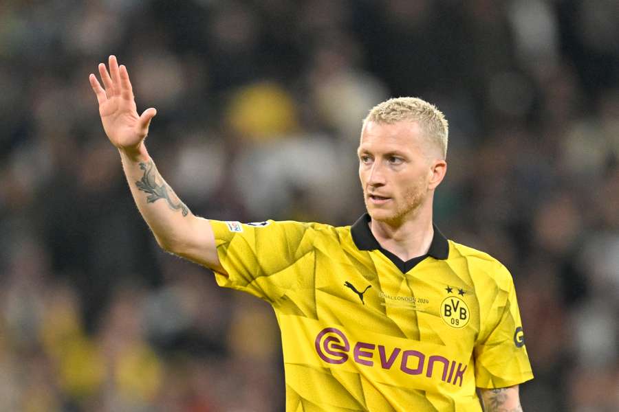 Reus tijdens de Champions League-finale