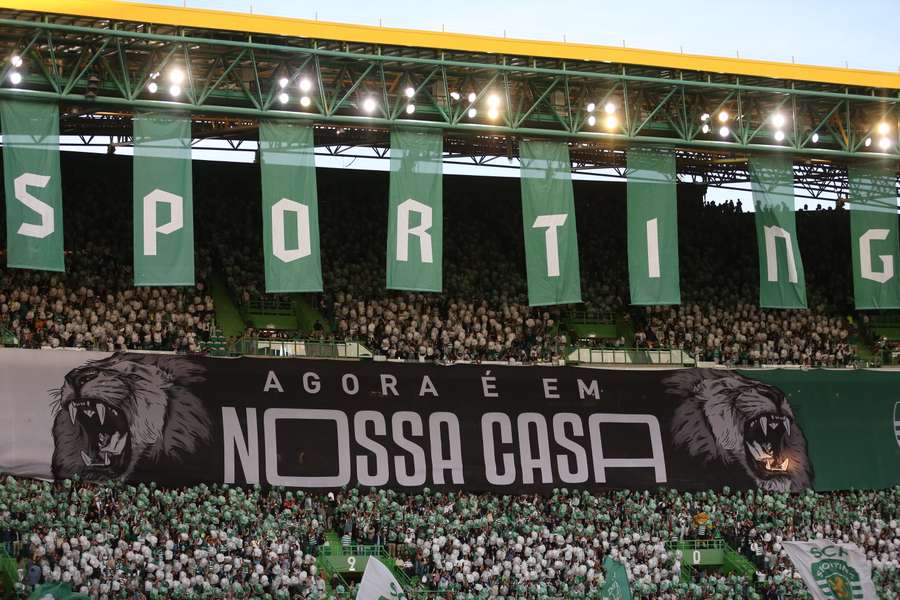 Torcedores do Sporting fizeram grande festa no José Alvalade