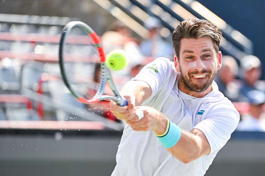 Norrie lovește mingea la Montreal
