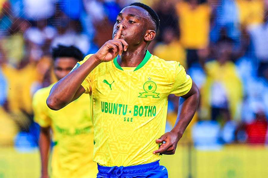 Shalulile fez o golo do Mamelodi Sundowns