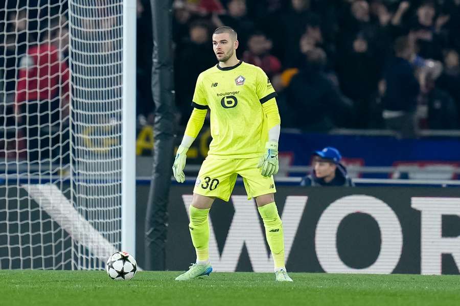 Lucas Chevalier est titulaire