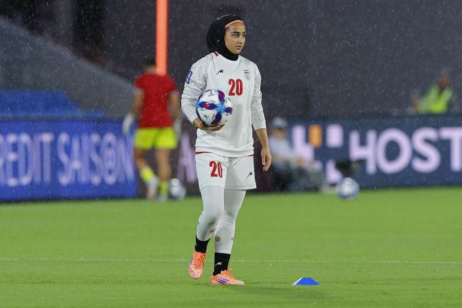 Die iranischen Fußballerinnen um Sara Didar sind zu Leidtragenden des Krieges geworden.