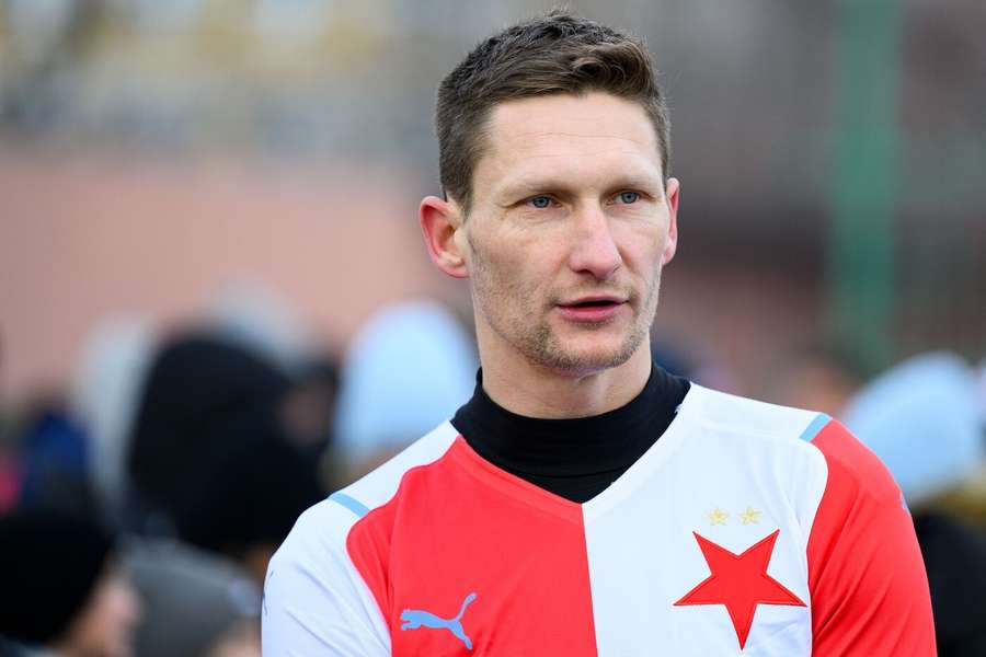 Škoda nastoupil za A-tým Slavie poprvé od 15. prosince 2019.