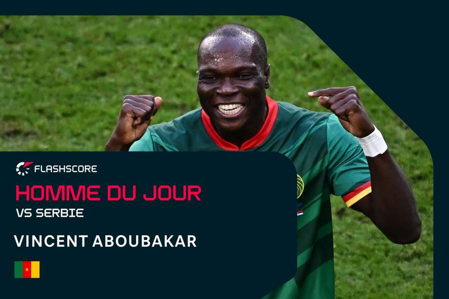 L'homme du jour (28 novembre) : Aboubakar, l'assurance vie des Lions indomptables