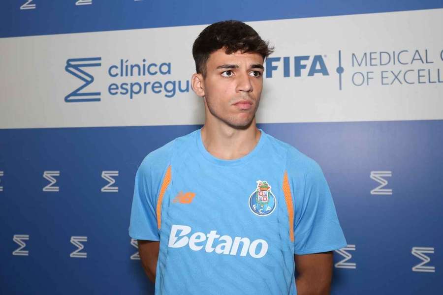 Gabri Veiga, um dos reforços do FC Porto