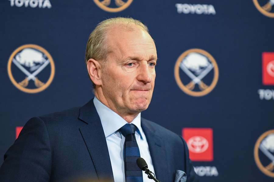 Ralph Krueger als Coach der Sabres vor sechs Jahren.