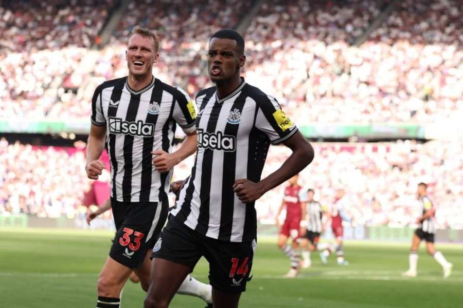 Isak evoluiu muito desde a chegada ao Newcastle 