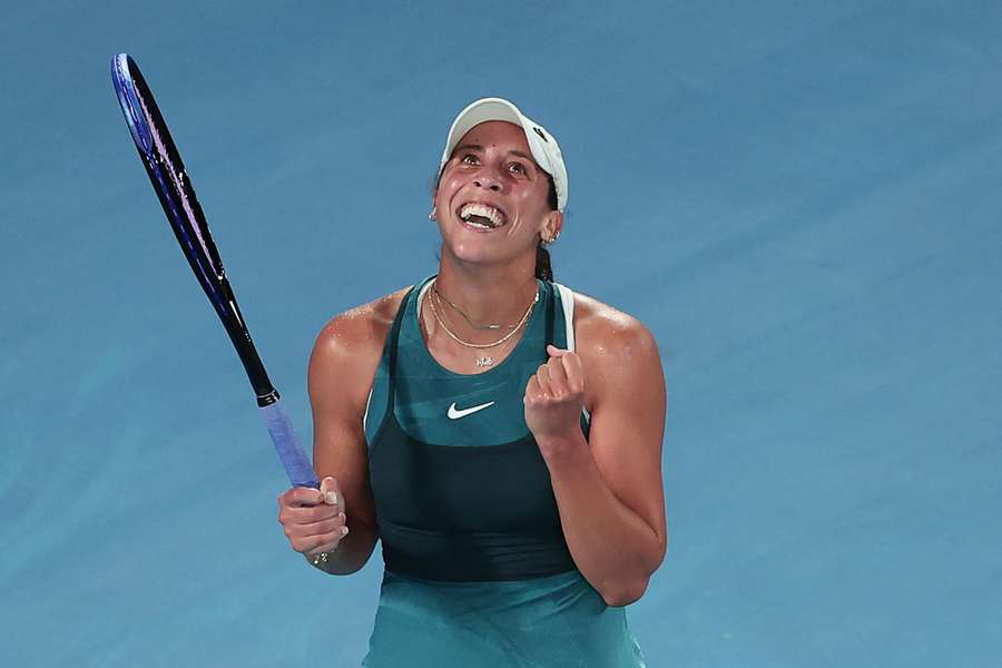 Madison Keys à Melbourne.