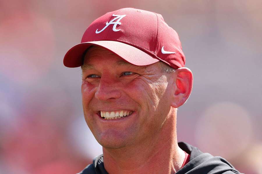 Alabama head coach Kalen DeBoer smiles after a win over South Carolina (2024)