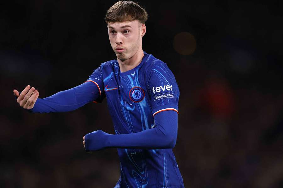 Palmer esteve na derrota do Chelsea no meio de semana
